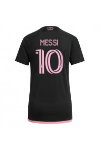 Fotbalové Dres Inter Miami Lionel Messi #10 Dámské Venkovní Oblečení 2023-24 Krátký Rukáv